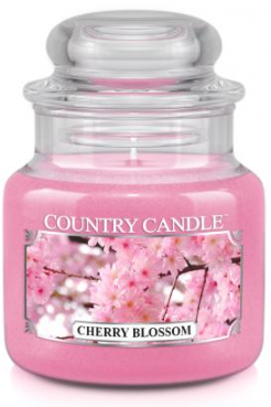 Ароматическая свеча "Цветущая вишня" (банка) - Country Candle Cherry Blossom — фото N1