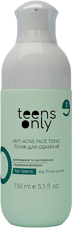 Тоник для лица 13+ лет - Teens Only For-Teens Anti-Acne Face Tonic — фото N1