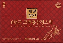 Напій з екстрактом женьшеню - InnerSet 6year Goryo Red Ginseng Stick — фото N2
