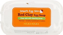 Духи, Парфюмерия, косметика Мыло с красной глиной - Holika Holika Red Clay Egg Soap