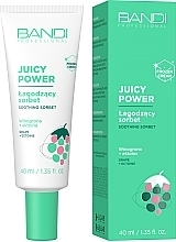 Успокаивающий сорбет для лица - Bandi Professional Juicy Power Soothing Sorbet Grape + Ectoine — фото N1