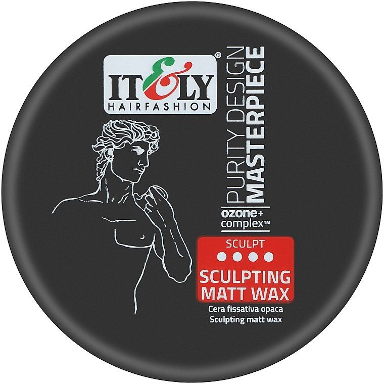Матовый воск для волос екстрасильной фиксации - Itely Hairfashion Purity Design Masterpiece Sculpting Matt Wax — фото N1