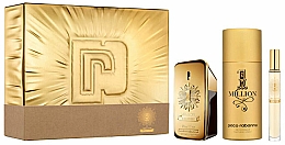 Духи, Парфюмерия, косметика Paco Rabanne 1 Million Parfum - Набор (parfum/50ml + deo/150ml+parfum/mini/10ml)