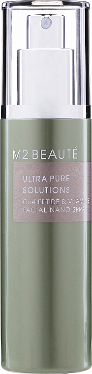 Спрей для обличчя з вітаміном В - M2Beaute Ultra Pure Solutions Cu-Peptide & Vitamin B Facial Nano Spray — фото N1