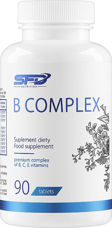 Комплекс витаминов группы В - SFD Nutrition B Complex — фото N1