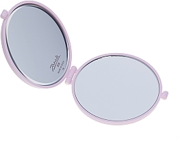 Духи, Парфюмерия, косметика Зеркало карманное 94448, D 73 мм, розовое - Janeke Round Mirror Pink