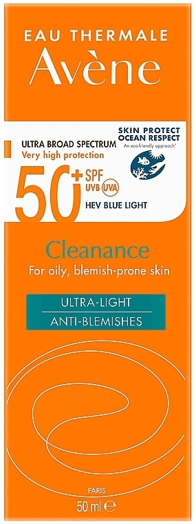 Солнцезащитный крем для проблемной кожи - Avene Solaires Cleanance Sun Care SPF 50+ — фото N3