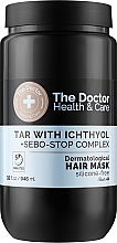 Маска для волос "Дегтярная с ихтиолом" - The Doctor Health & Care Tar With Ichthyol + Sebo-Stop Complex Hair Mask — фото N3