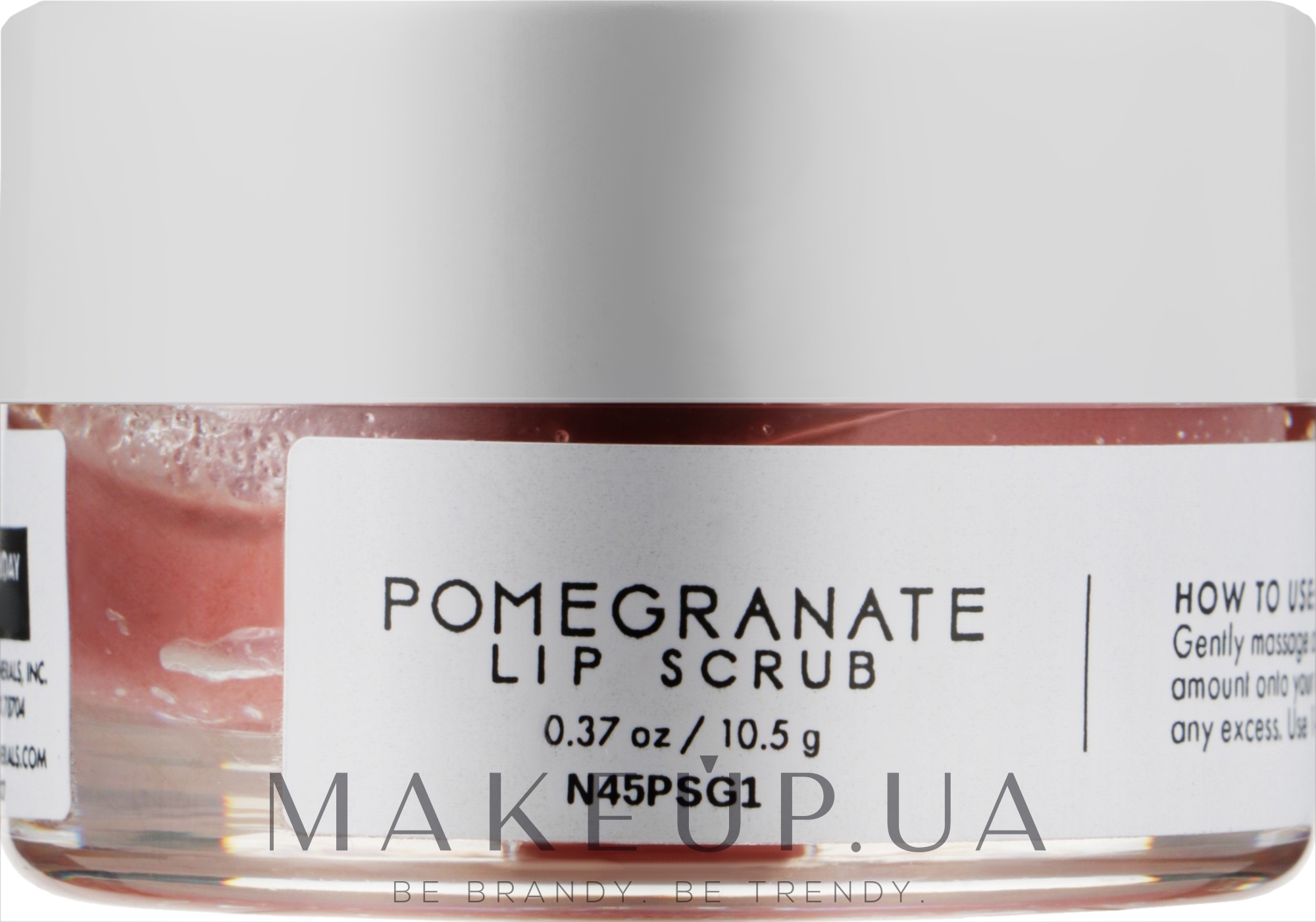 Скраб для губ з гранатом - Everyday Minerals Pomegranate Lip Scrub — фото 10.5g