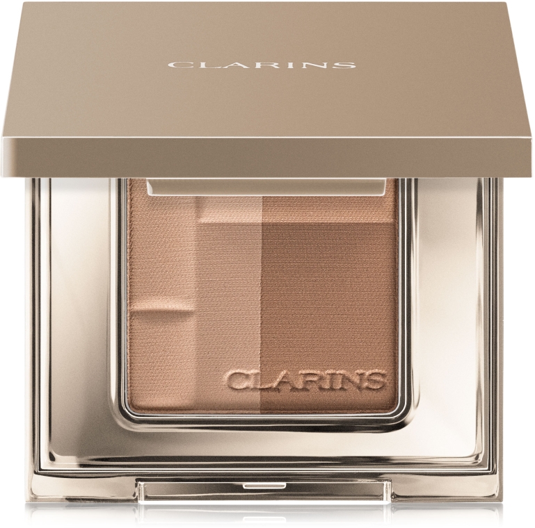 Бронзирующая минеральная компактная пудра - Clarins Bronzing Duo Mineral Powder Compact SPF 15 (мини)