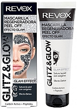 Духи, Парфюмерия, косметика Регенерирующая черная маска-пилинг - Revox Glitz & Glow Regenerating Peel Off Mask Black 