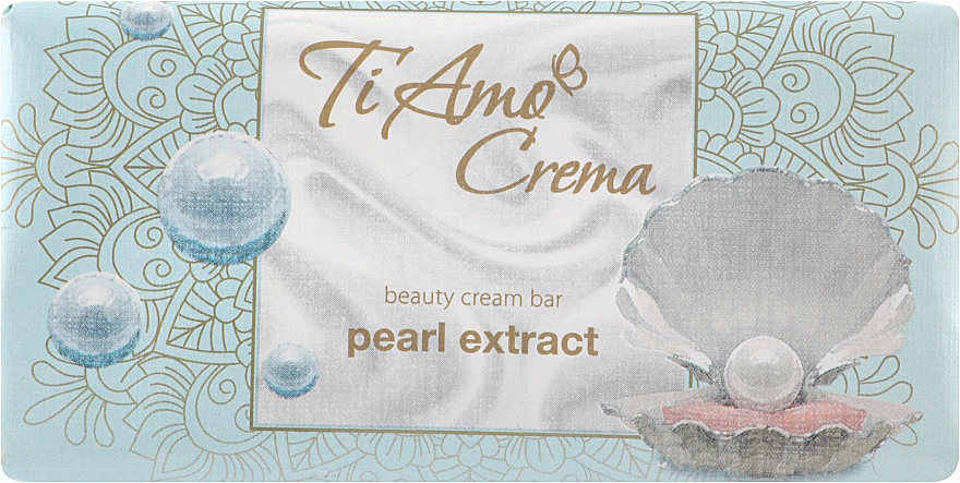 Крем-мило "З екстрактом перлів" - Миловарні традиції Ti Amo Crema