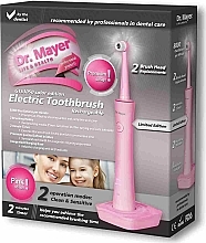 Электрическая зубная щетка GTS1050, розовая - Dr. Mayer Rechargeable Electric Toothbrush — фото N2