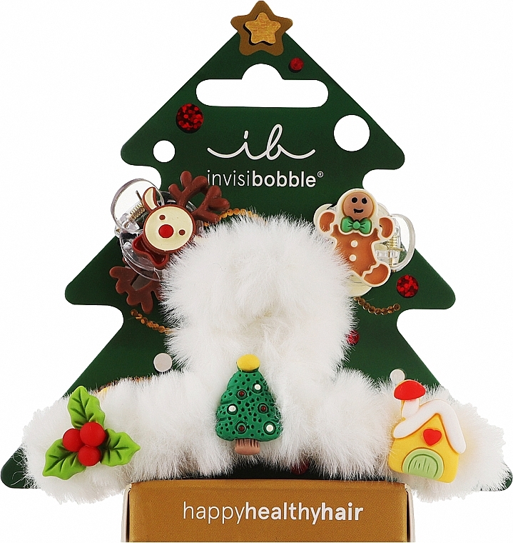 Подарочный набор заколок - Invisibobble Gift Set Festive Fluff  — фото N1