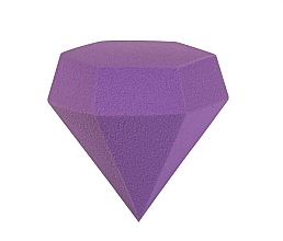 Парфумерія, косметика Спонж для макіяжу "Діамант", фіолетовий - Gabriella Salvete Diamond Sponge