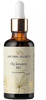 Біоолія конопляна - Natural Secrets Bio Hemp Oil — фото N1