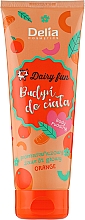 Пудинг для тіла "Апельсин запаморочення" - Delia Dairy Fun — фото N1