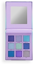 Палетка теней для век - Makeup Revolution X Fortnite Supply Llama 9 Pan Shadow Palette — фото N2