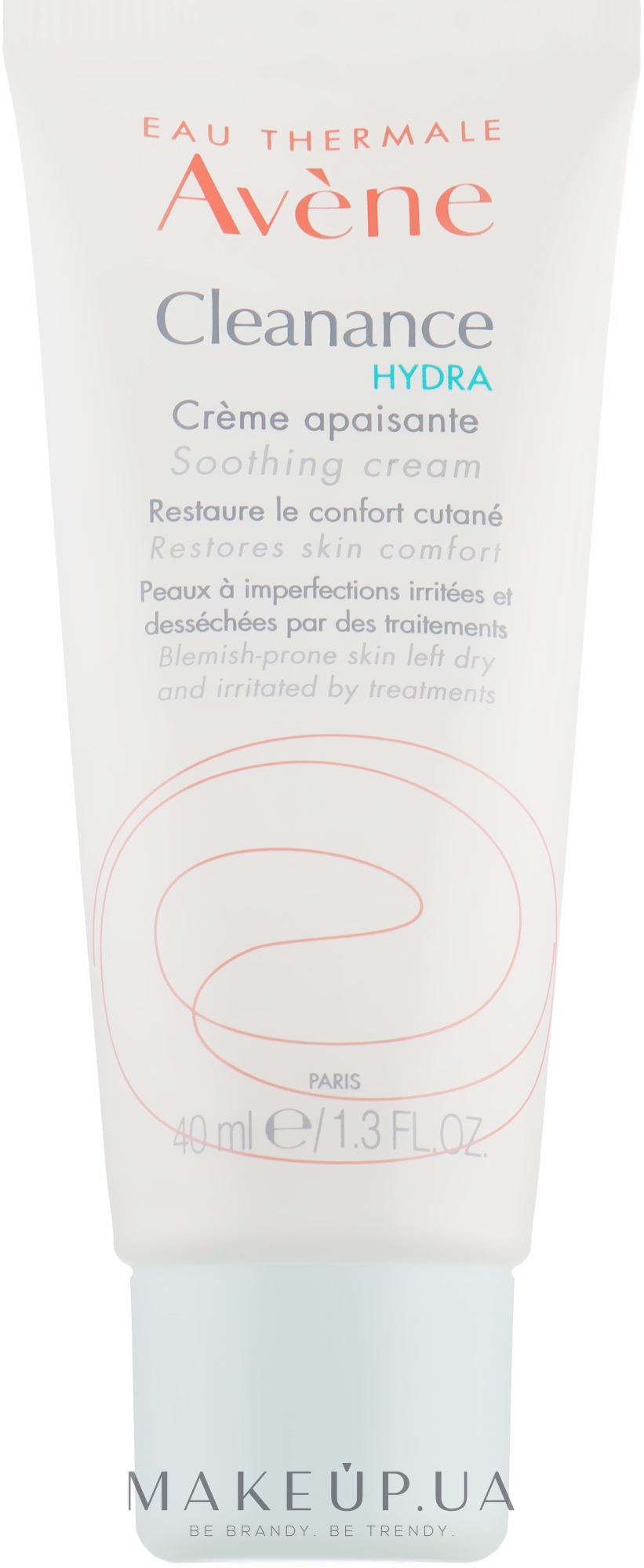 Крем успокаивающий для проблемной кожи во время системного лечения акне - Avene Cleance Hydra Soothing Cream — фото 40ml