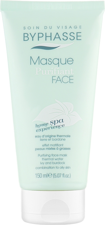 Маска для лица для комбинированной кожи "SPA-уход на дому" - Byphasse Home Spa Experience Purifying Face Mask Combination To Oily Skin