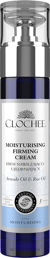 Крем для обличчя - Clochee Moisturising Firming Cream Avocado Oil & Rice Oil — фото 50ml