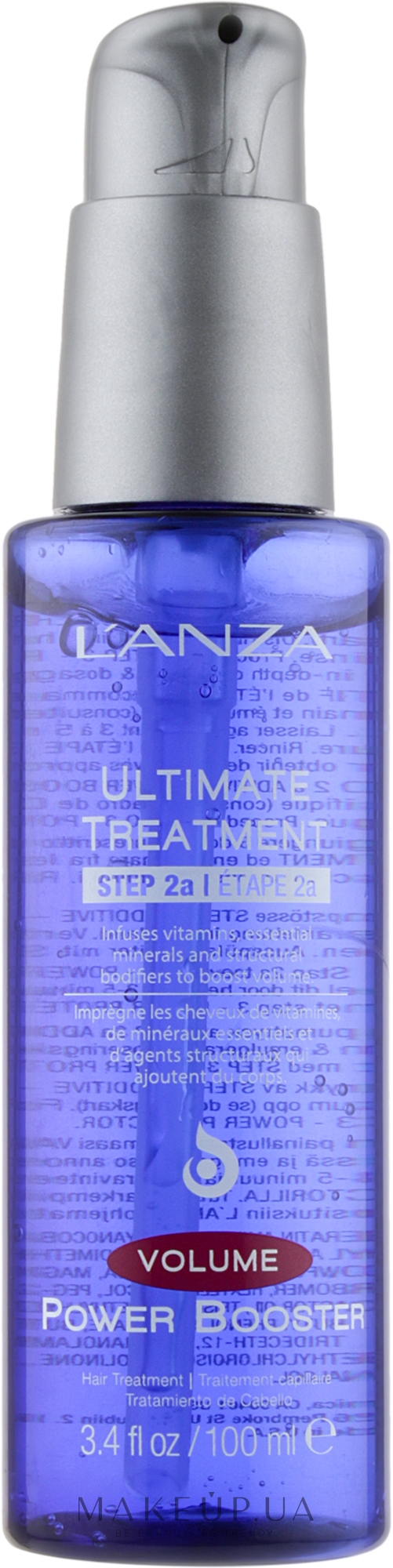 Активний бустер для об'єму - L'Anza Ultimate Treatment Volume Power Booster — фото 100ml