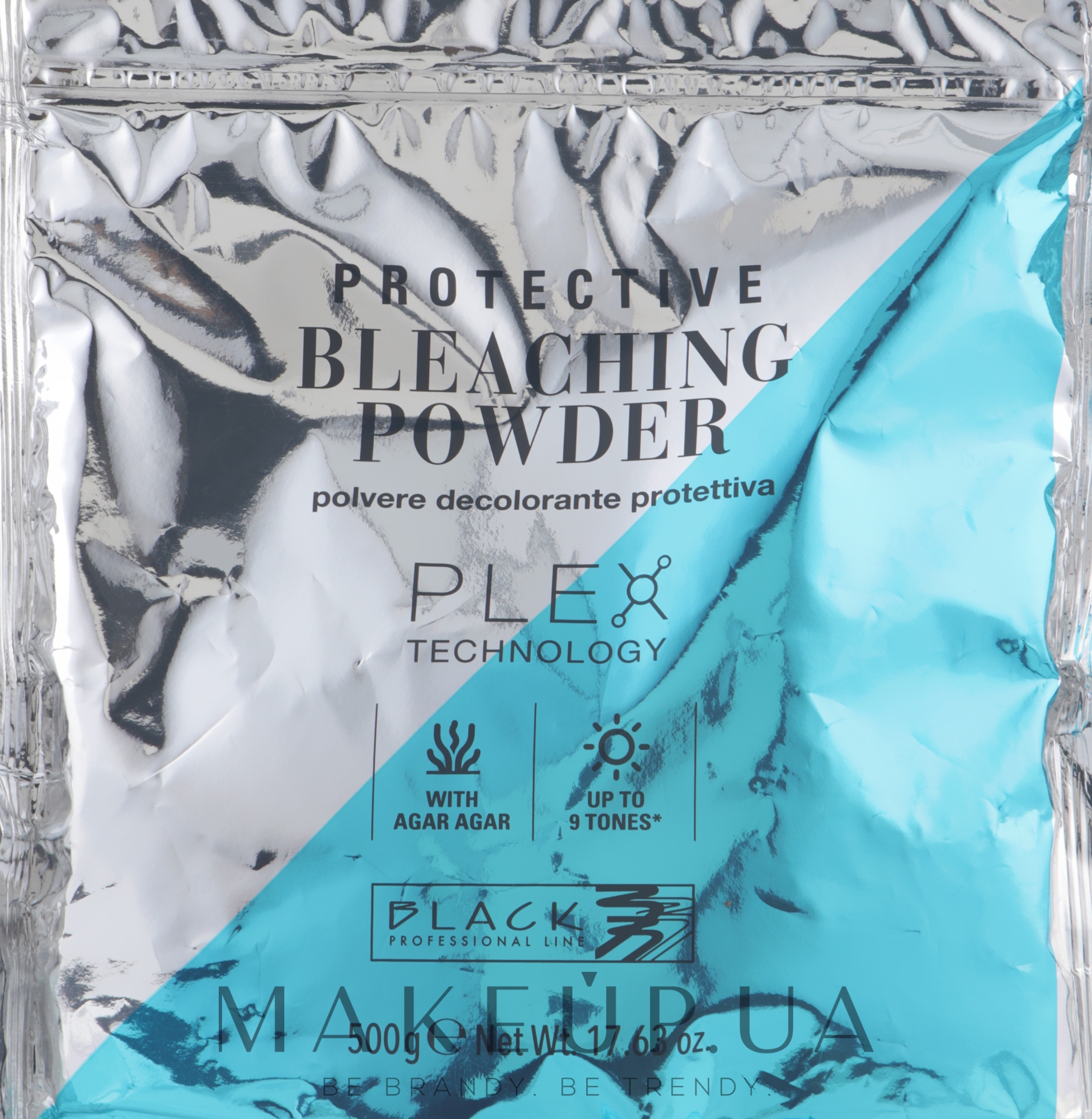 Порошок для осветления волос (дой-пак) - Black Professional Line Bleaching Powder Plex Technology  — фото 500g