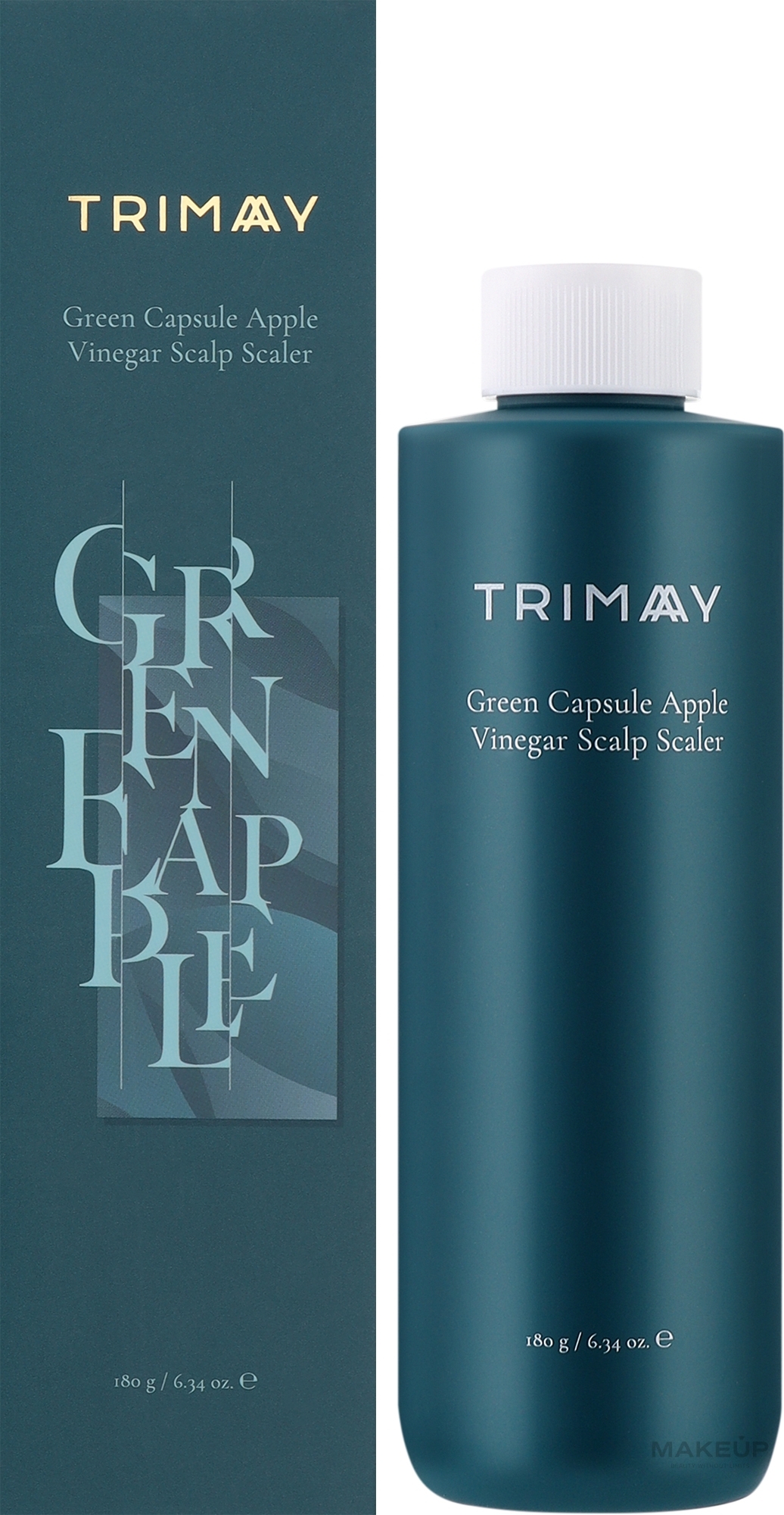 Капсульний пілінг для шкіри голови з оцтом - Trimay Green Capsule Apple Vinegar Scalp Scaler — фото 180g