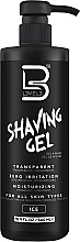 Духи, Парфюмерия, косметика Гель для бритья увлажняющий - Level3 Transparent Shaving Gel Ice