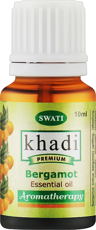 Ефірна олія "Бергамот" - Khadi Swati Premium Essential Oil — фото N1