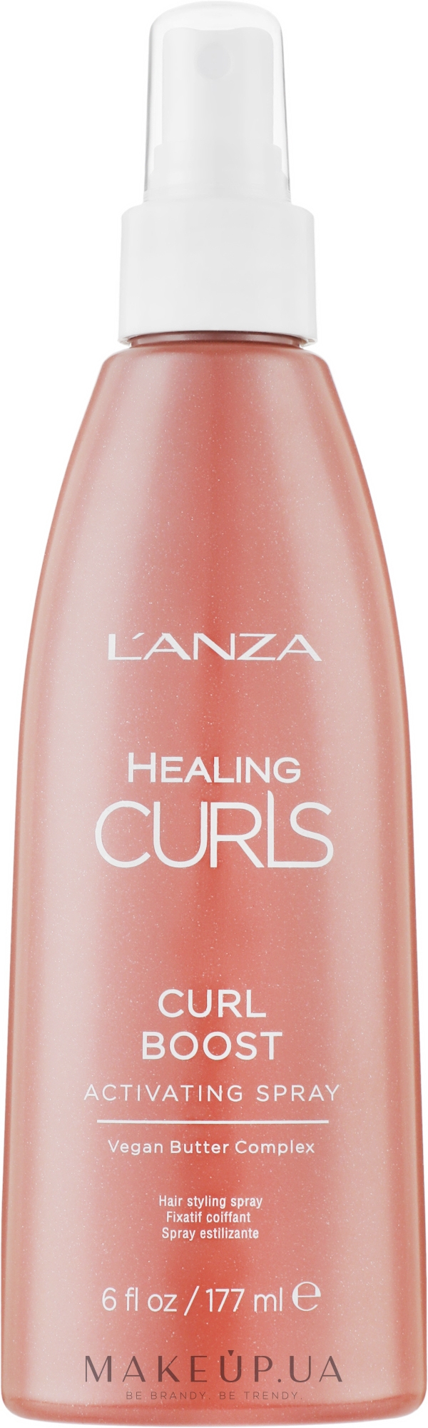 Активирующий спрей-бустер для вьющихся волос - L'anza Healing Curl Boost Activating Spray — фото 177ml