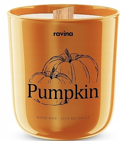 Ароматична свічка "Pumpkin" - Ravina Aroma Candle — фото N1