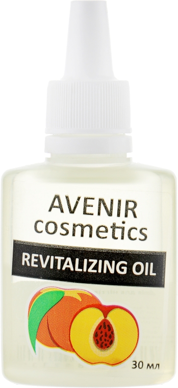 Олія для кутикули "Персик" - Avenir Cosmetics Revitalizing Oil — фото N1