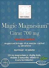 Духи, Парфюмерия, косметика Пищевая добавка "Магний цитрат 700 мг" - New Nordic Magic Magnesium Citrat 700 Mg