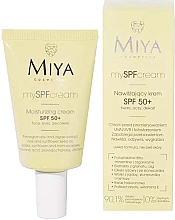 Парфумерія, косметика Miya Cosmetics My SPF Cream Moisturizing Cream SPF50+ - Miya Cosmetics My SPF Cream Moisturizing Cream SPF50+