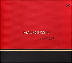 Парфумерія, косметика Mauboussin In Red - Набір (edp/100ml + sh/gel/100ml + b/milk/100ml + pouch)