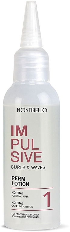 Лосьон для химической завивки волос "Normal" - Montibello Impulsive Curls & Waves Perm Lotion 1 — фото N2