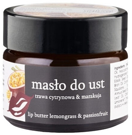 Масло для губ "Лемонграс та маракуя" - Your Natural Side Lip Butter Lemongrass & Passionfruit — фото N1