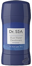 Дезодорант-стик для мужчин, без алюминия - Dr. Sea Blue Water Deodorant 0% Aluminium — фото N1