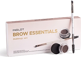 Набір для макіяжу брів - Inglot Brow Essentials Makeup Set (brow/liner/2g + brush) — фото N3