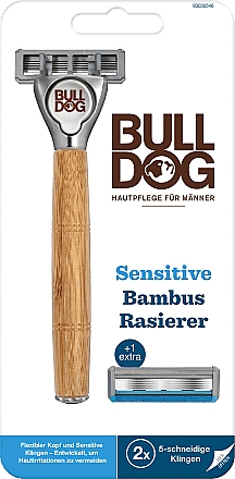Бритва - Bulldog Sensitive Bamboo — фото N1