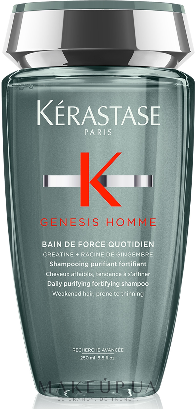 Ежедневный очищающий шампунь-ванна для укрепления ослабленных тонких волос мужчин - Kerastase Genesis Homme Bain de Force Quotidien — фото 250ml