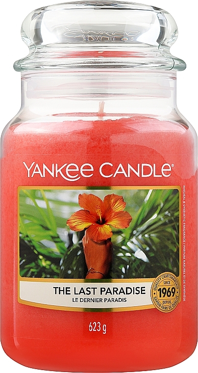 Свеча в стеклянной банке - Yankee Candle The Last Paradise Candle — фото N2