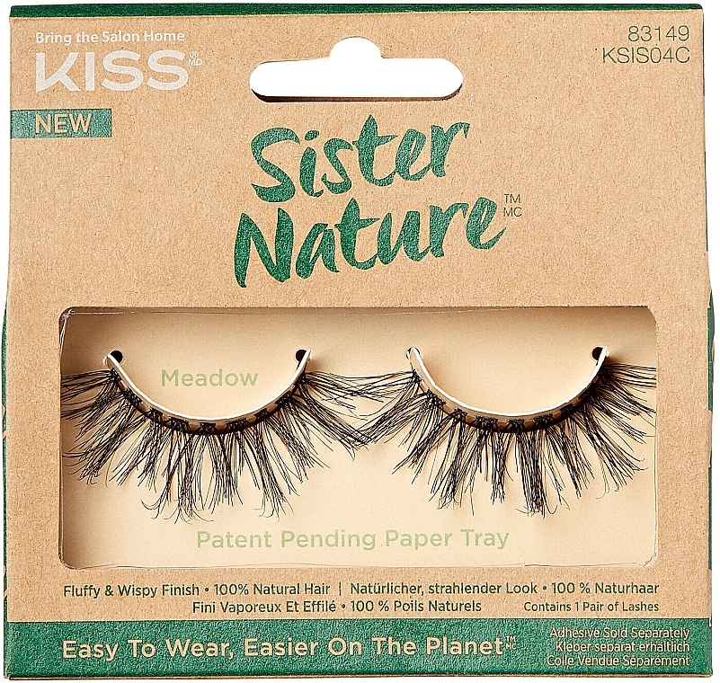 Накладные ресницы - Kiss Sister Nature Lash Meadow — фото N1