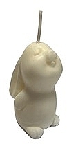 Парфумерія, косметика Декоративна свічка "Кролик" з ароматом лате, біла - KaWilamowski