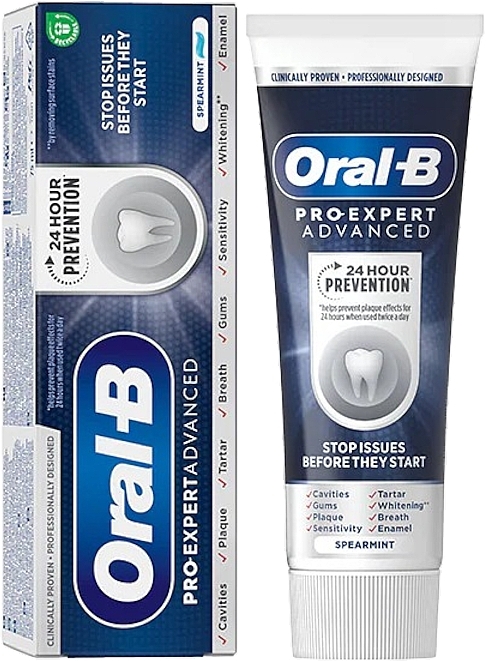 Зубна паста - Oral-B Pro-Expert Advanced 24 Hour Prevention Toothpaste — фото N1