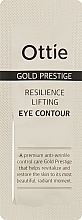 Парфумерія, косметика Крем для шкіри навколо очей - Ottie Gold Prestige Resilience Lifting Eye Contour (пробник)