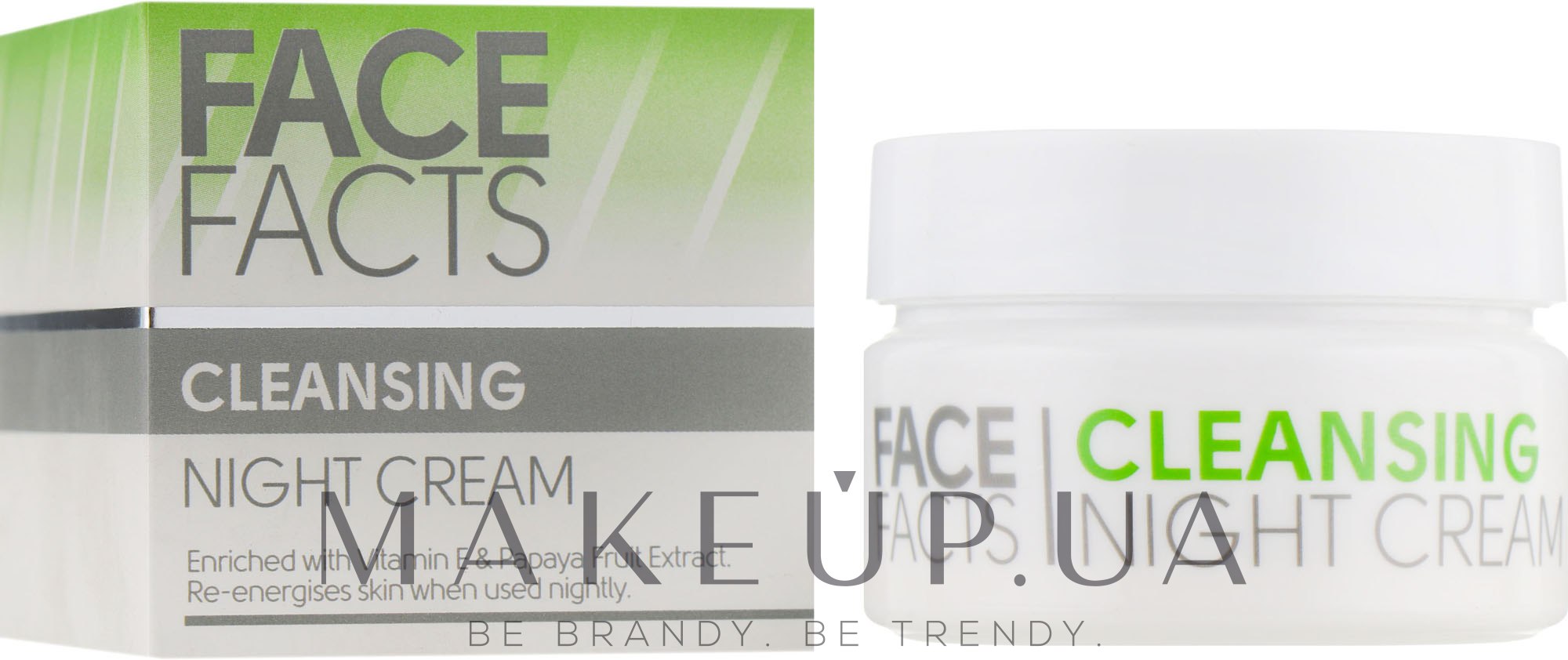 Нічний крем для обличчя - Face Facts Cleansing Night Cream — фото 50ml