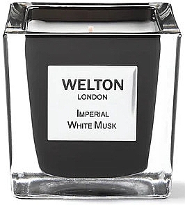 Welton London Imperial White Musk - Парфюмированная свеча — фото N1