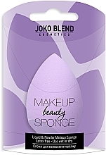 Духи, Парфюмерия, косметика Спонж для макияжа - Joko Blend Makeup Beauty Sponge Lilac 